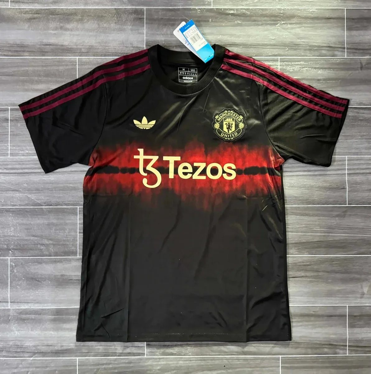 Adidas Adidas Manchester United Black Red Jersey Black - 1