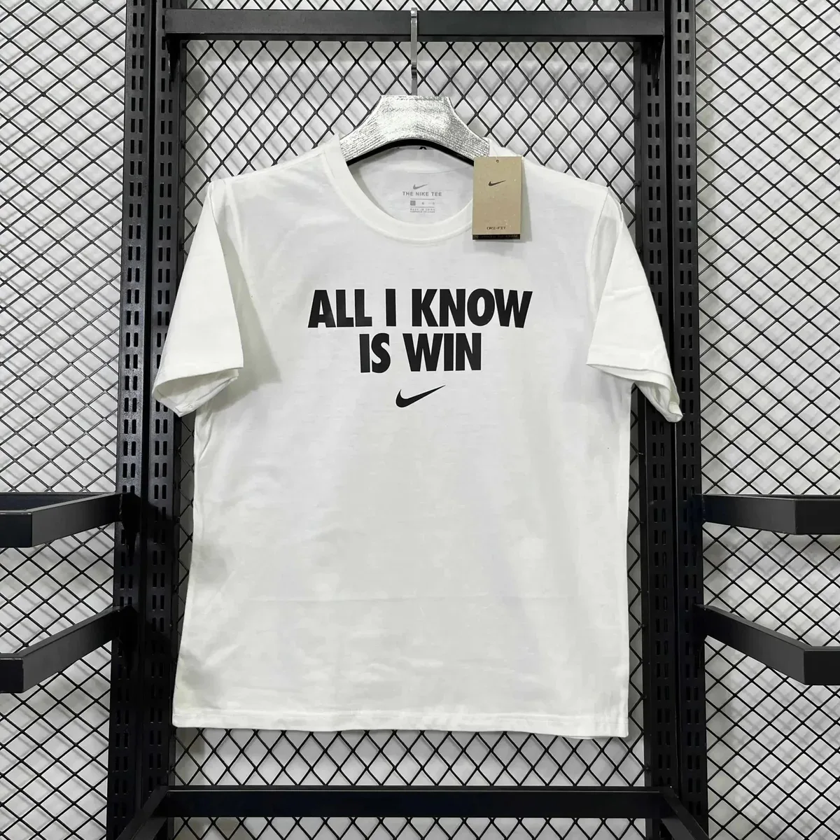 Nike Nike All I Know Is Win White T-Shirt White - 1