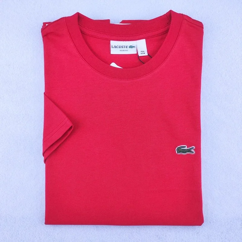 Lacoste Lacoste L.12.12 Red Crocodile T-Shirt Red - 1