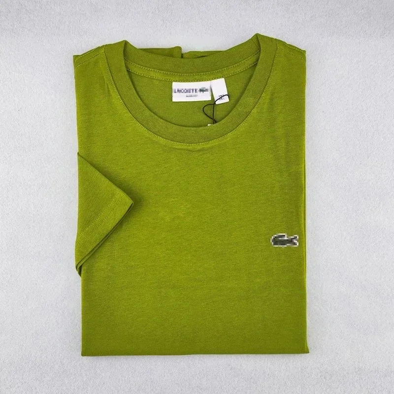 Lacoste Lacoste L.12.12 Olive Green T-Shirt Green - 1