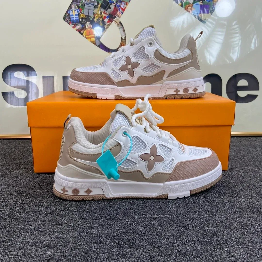 Louis Vuitton LV Trainer bílé/hnědé tenisky