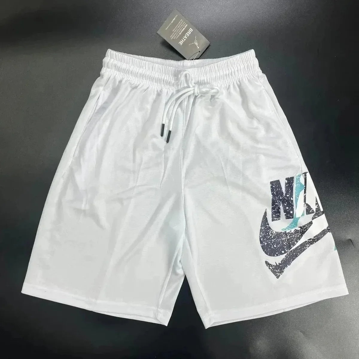 Jordan Nike Air Jordan White Graphic Shorts White - 1