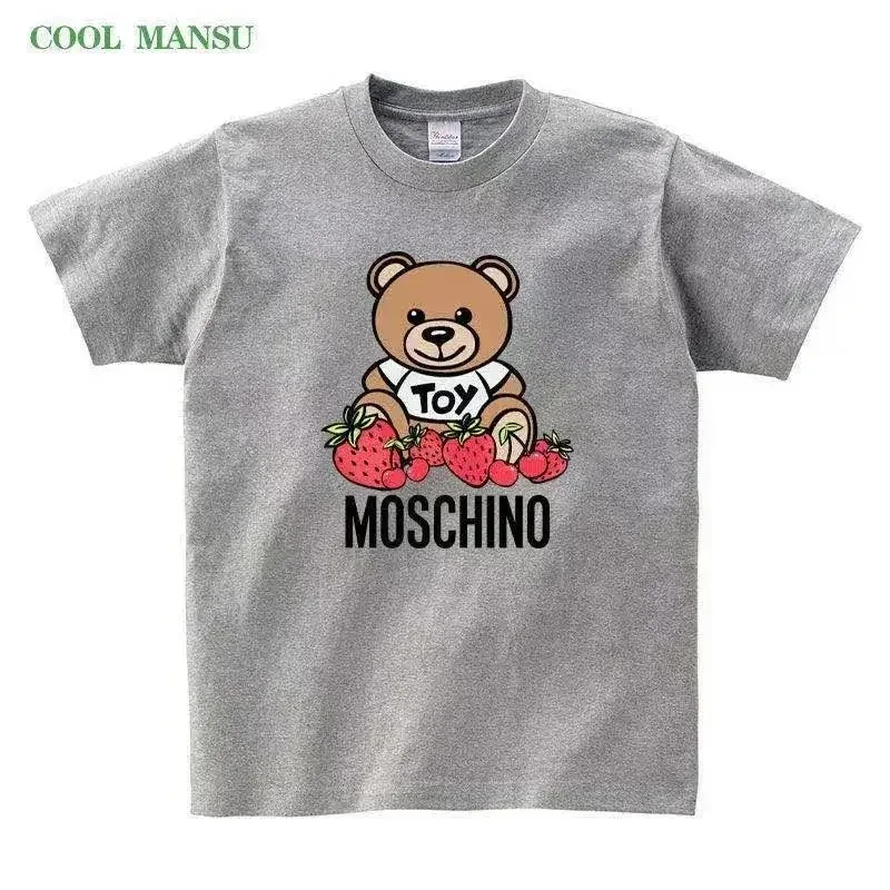 Moschino Moschino Toy Bear Grey T-Shirt Grey - 1