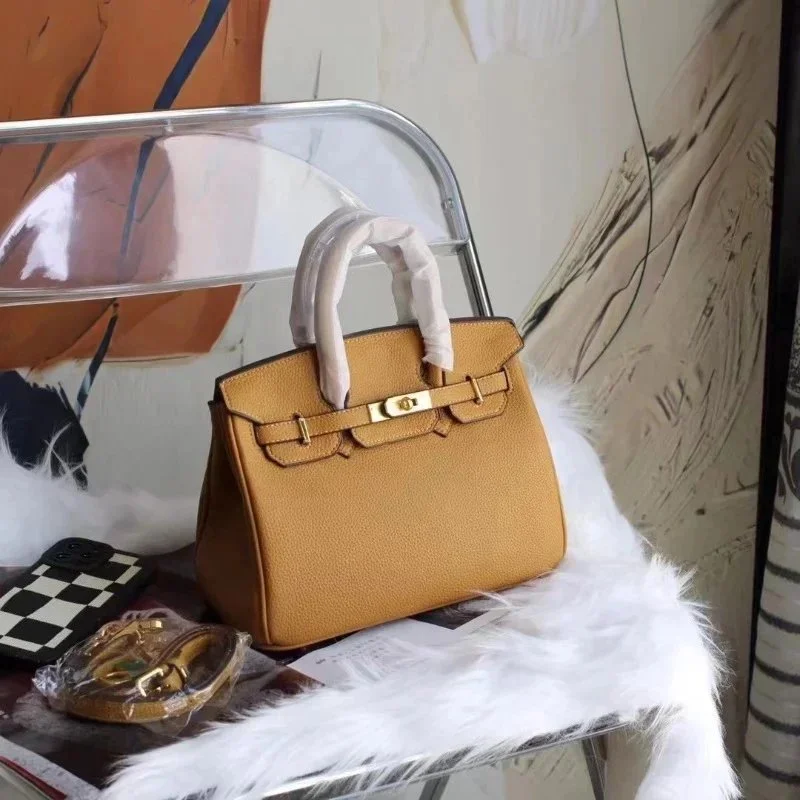 Hermès Birkin Bernsteingelbe Handtasche