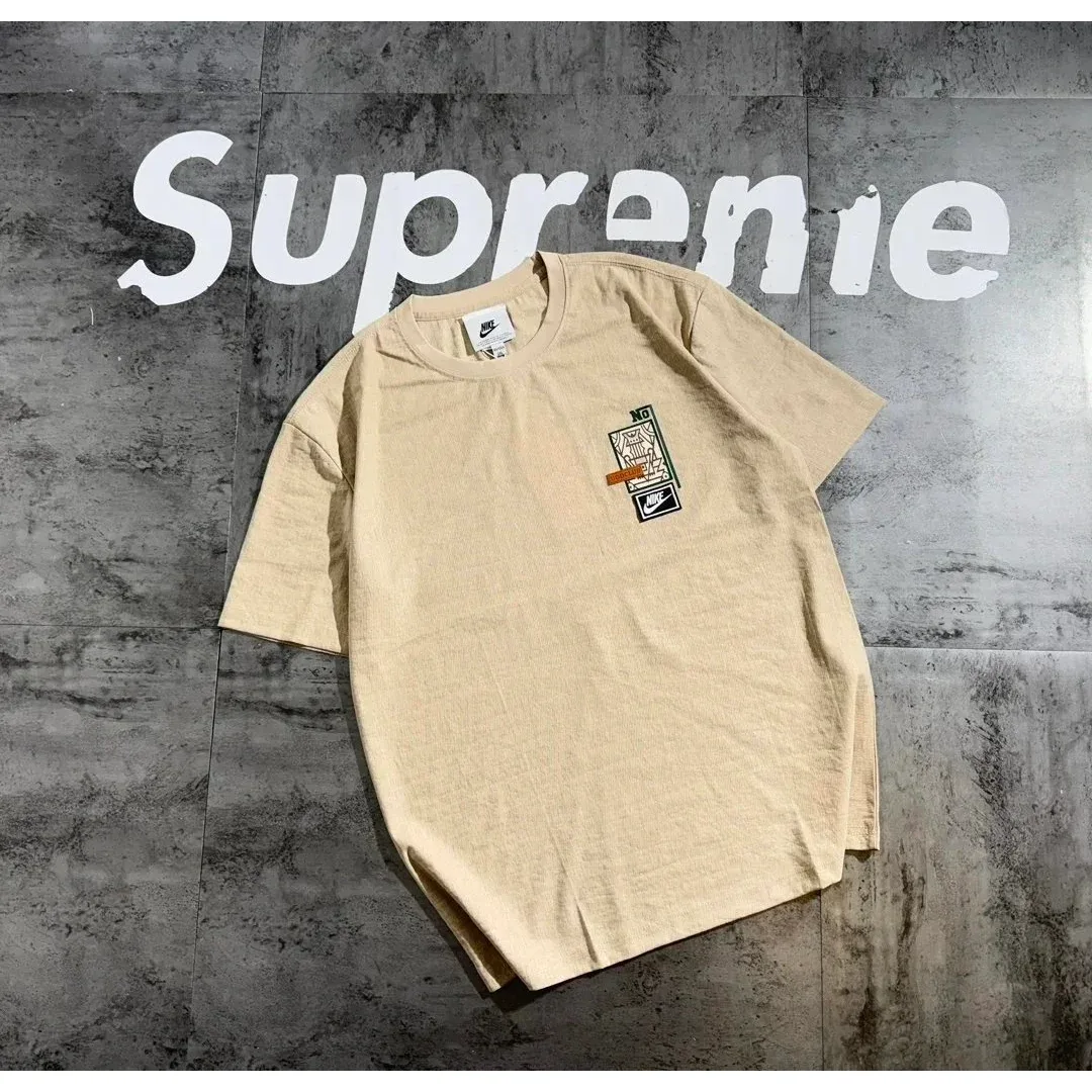 Nike Nike T-Shirt Beige Graphic Beige - 1