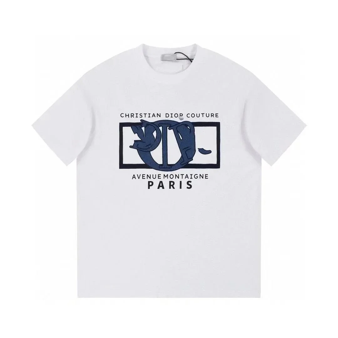 Dior Dior White 'Avenue Montaigne' T-Shirt White - 1