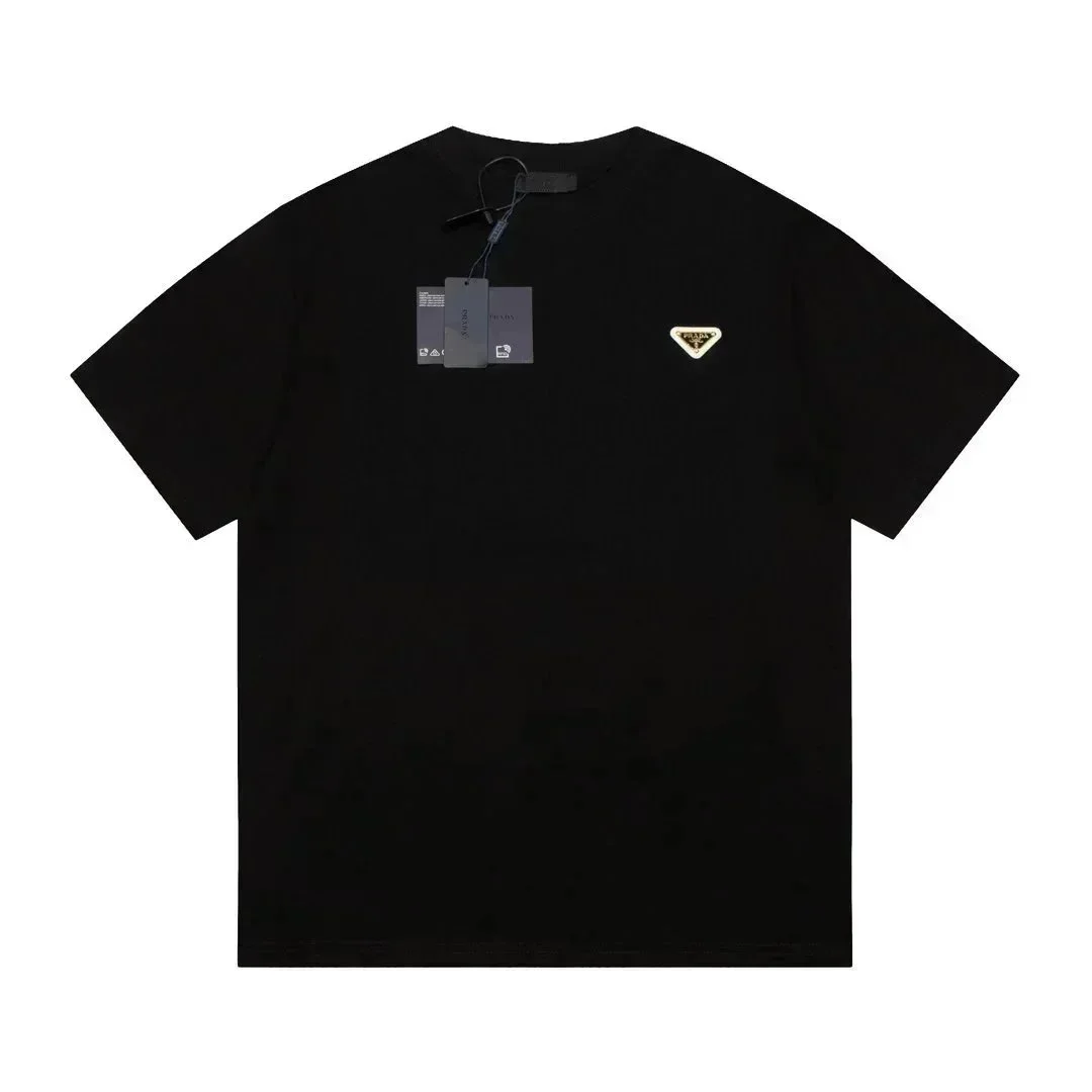 Prada Prada Logo T-Shirt Black Black - 1