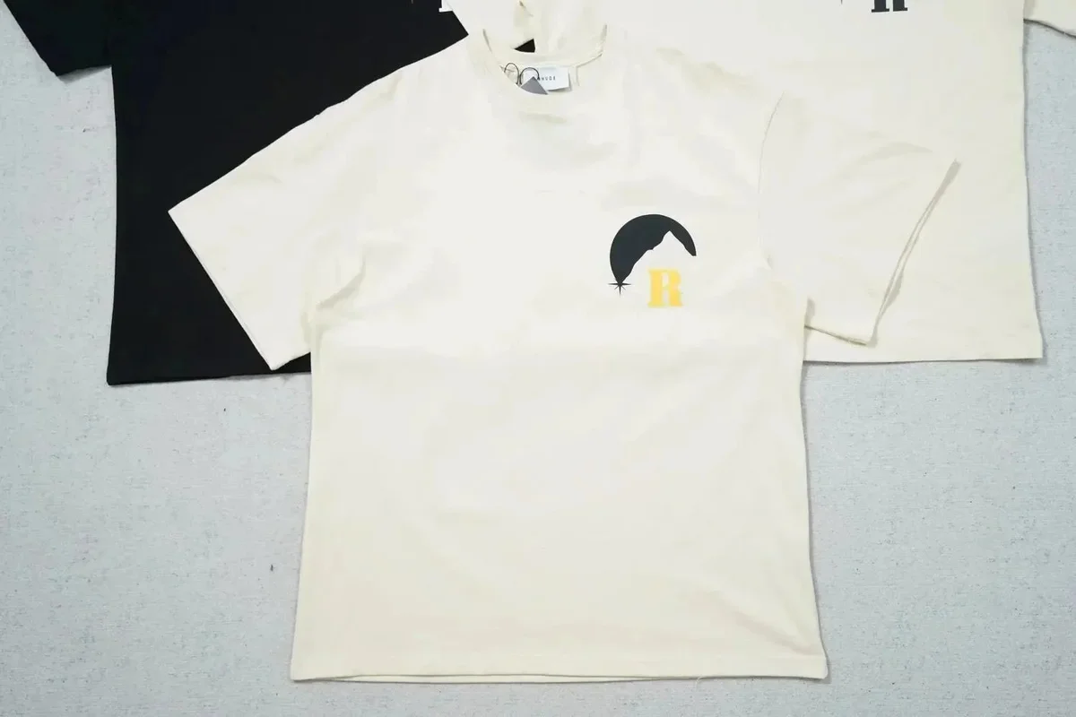 Other Unisex Beige 'R' Logo T-Shirt Beige - 1