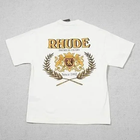 Rhude Rhude Sugarland White T-Shirt White - 1