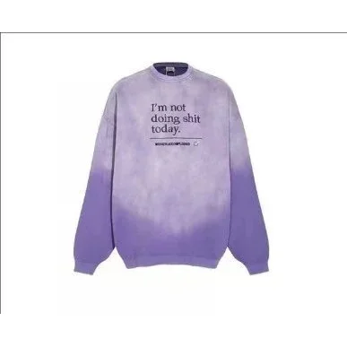 Other V222 Purple Tie-Dye Sweatshirt Purple - 1
