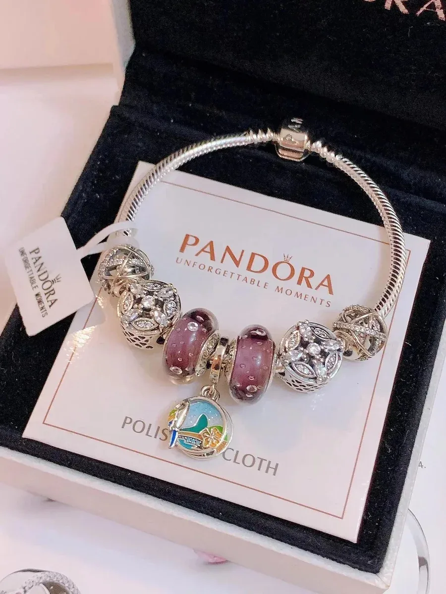 Pandora Pandora Butterfly Charm Bracelet Silver Jewelry Silver - 1