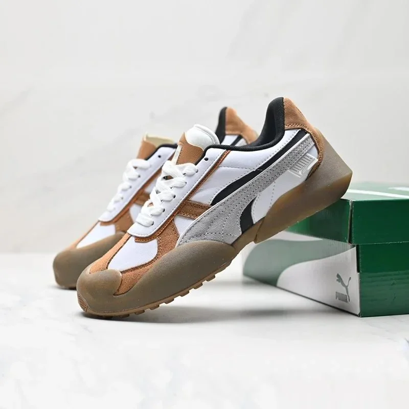 Puma Puma Suede Future White/Tan Sneakers Beige