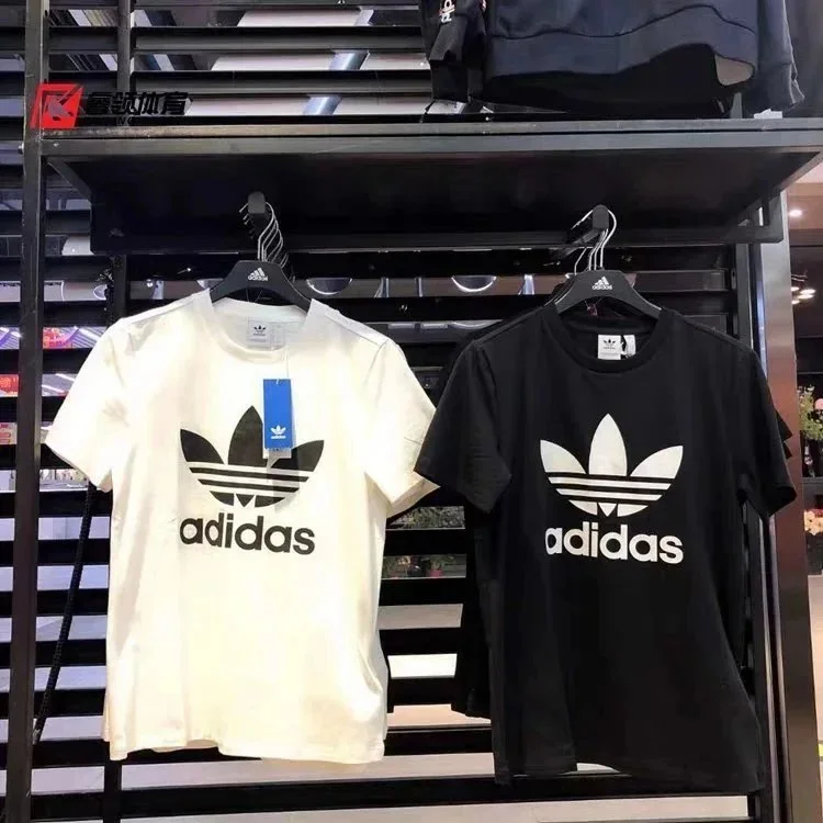 Adidas Adidas Trefoil Classic Logo T-Shirt 20 White White - 1