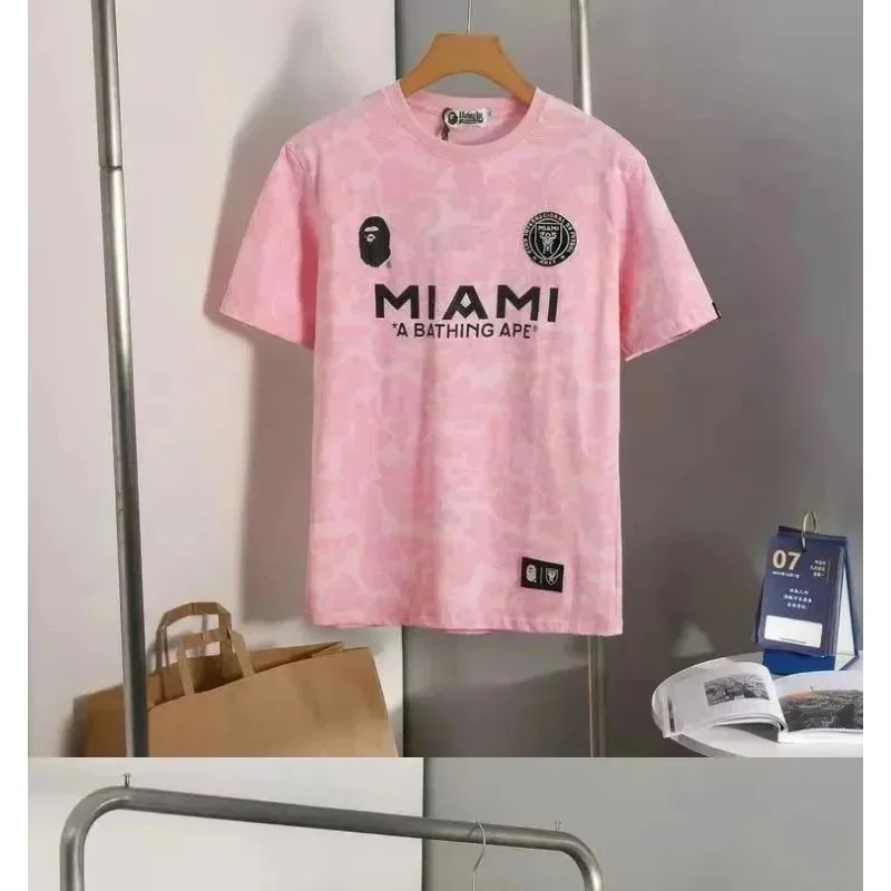A Bathing Ape A Bathing Ape BAPE STA Miami Pink Camo T-Shirt Pink - 1