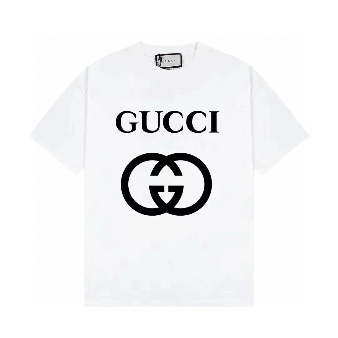 Gucci Gucci Classic Logo White T-Shirt White - 1