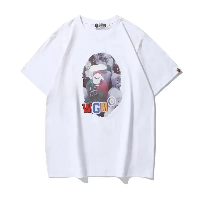 A Bathing Ape A Bathing Ape BAPE STA White WGM T-Shirt White - 1