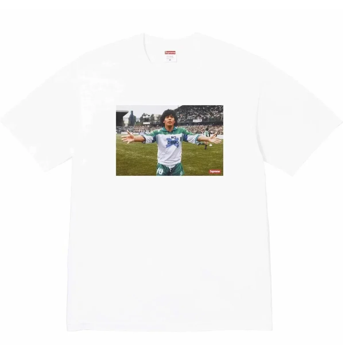 Supreme Supreme No Drug T-Shirt White White - 1