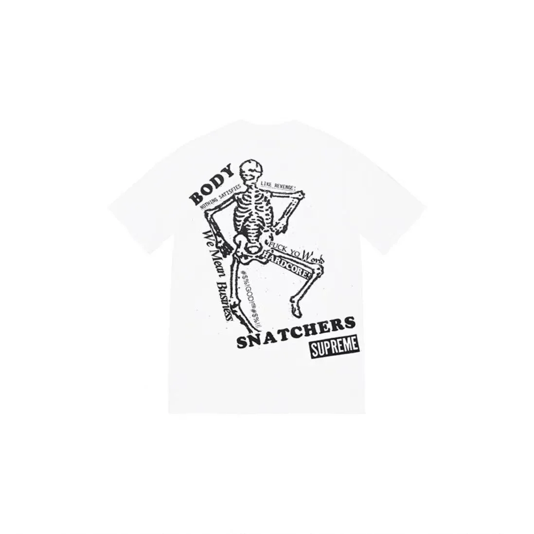 Supreme Supreme Box Logo Snatchers White T-Shirt White - 1
