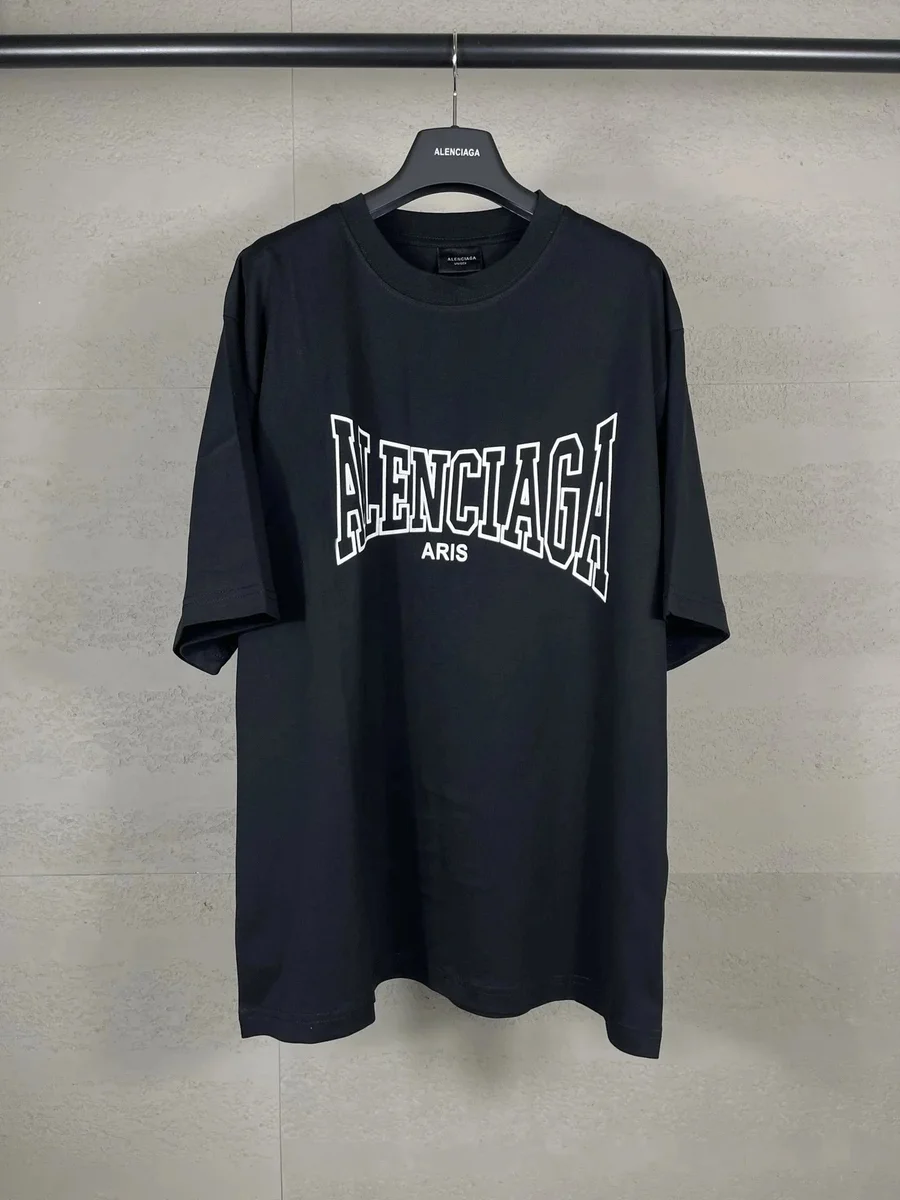 Balenciaga Balenciaga Aris Black T-Shirt Black - 1