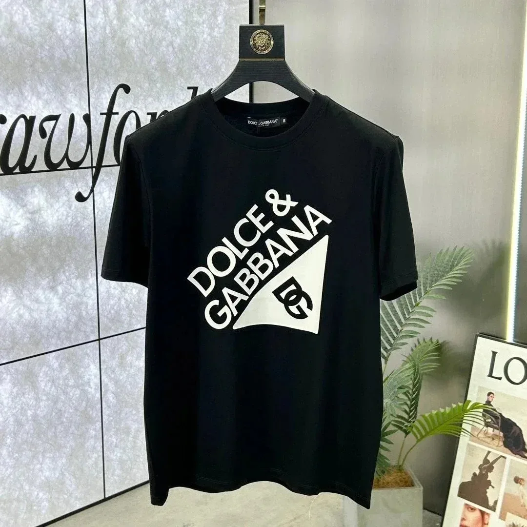 Dolce & Gabbana Dolce & Gabbana Black DG Logo T-Shirt Black - 1