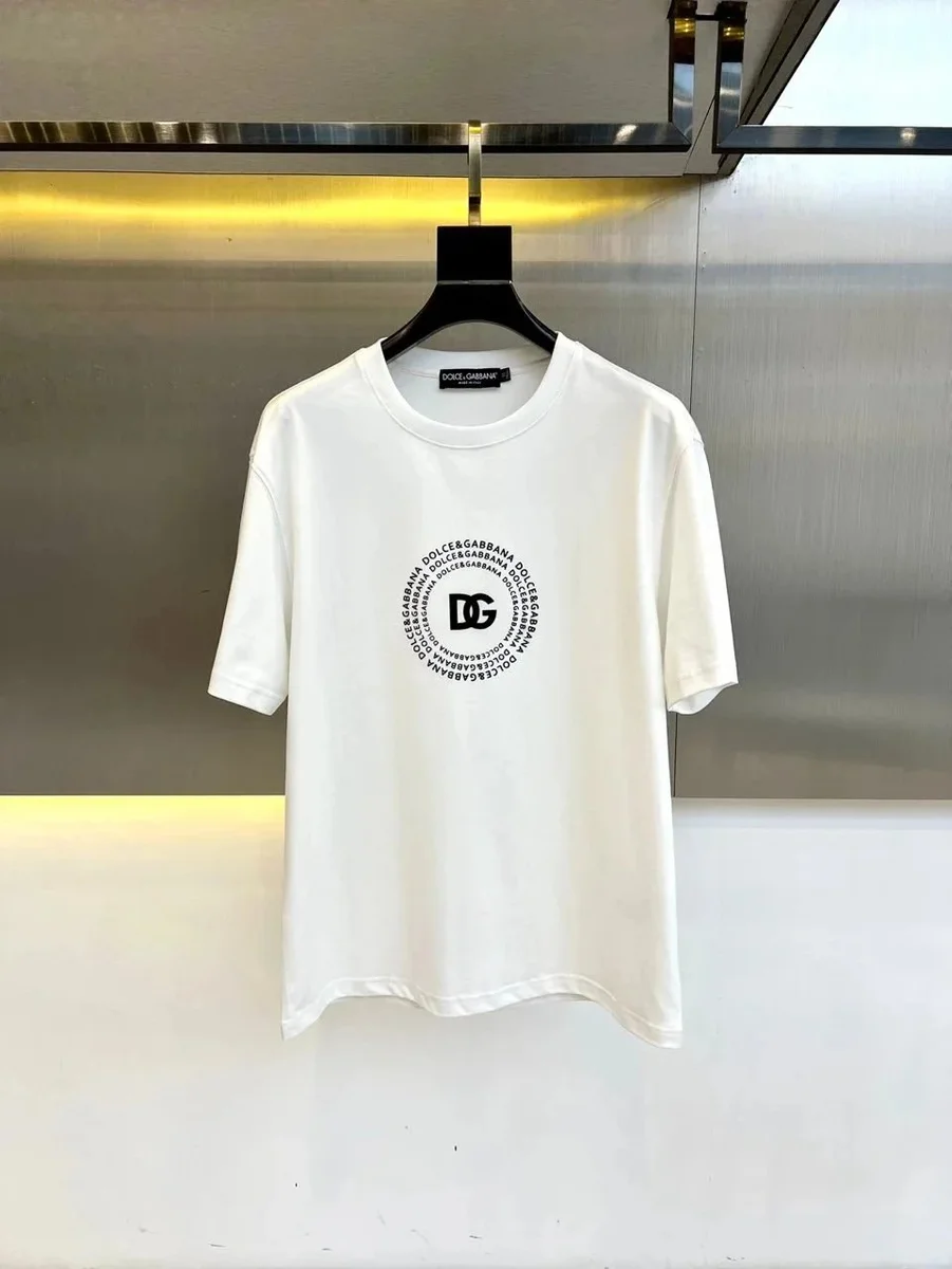 Dolce & Gabbana Dolce & Gabbana DG Circle Logo White T-Shirt White - 1