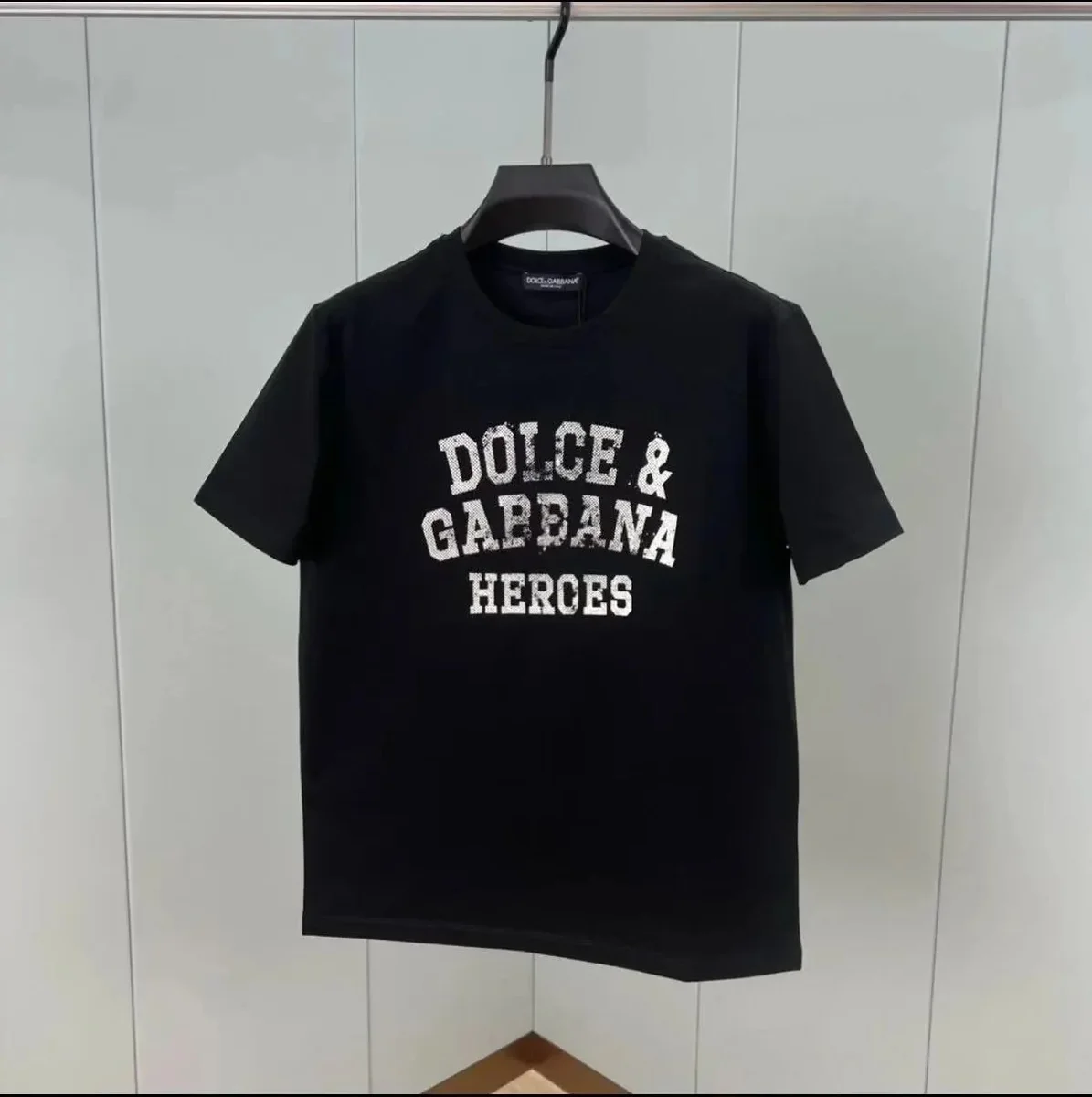 Dolce & Gabbana Dolce & Gabbana Heroes Black T-Shirt Black - 1