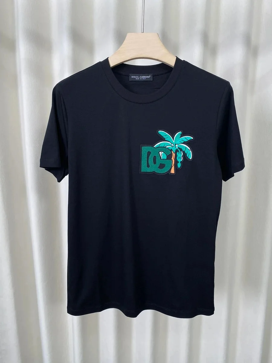 Dolce & Gabbana Dolce & Gabbana DG Palm Tree T-Shirt Black Black - 1