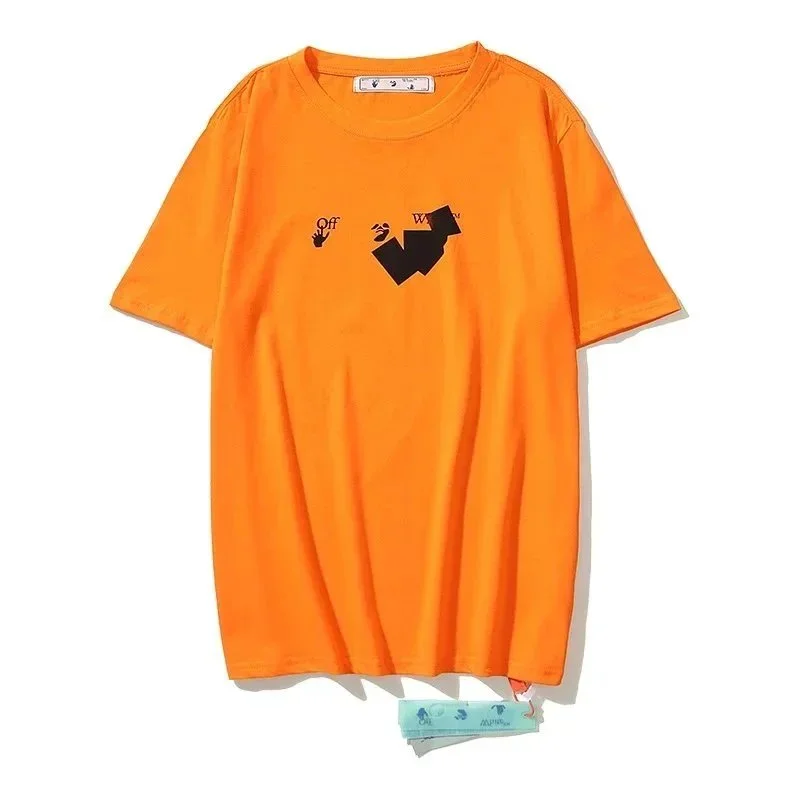 Off-White Off-White OW T-Shirt 1236 Orange Orange - 1