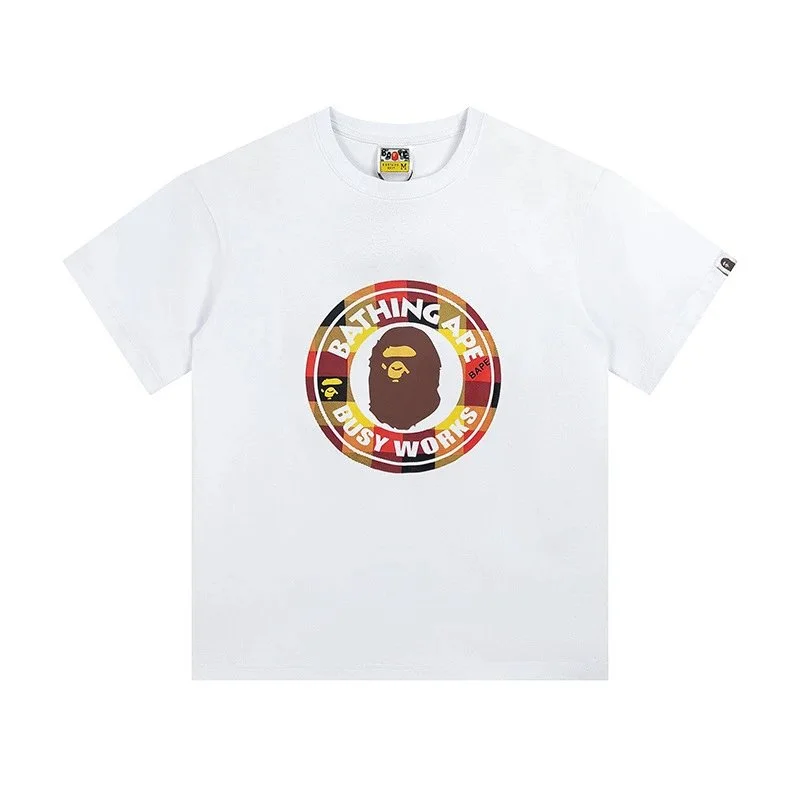 A Bathing Ape BAPE Busy Works White T-Shirt White - 1