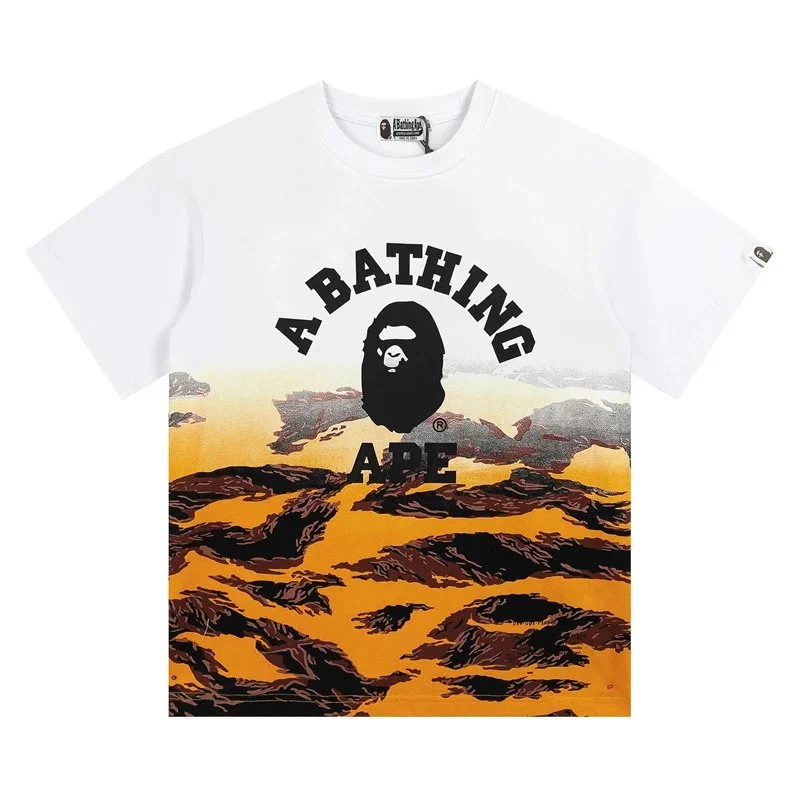 A Bathing Ape A Bathing Ape BAPE STA White Tiger Print T-Shirt White - 1