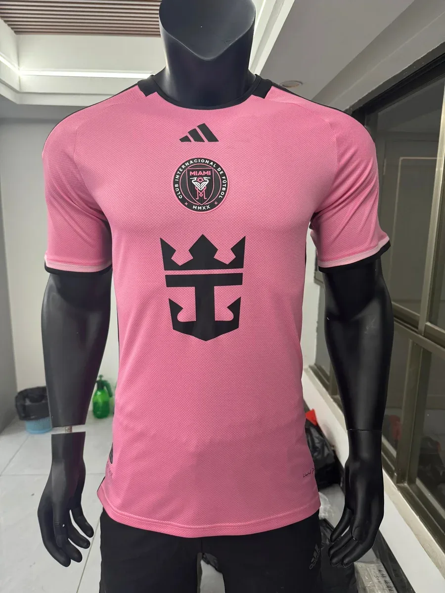 Adidas Adidas Trefoil Pink Miami International Jersey Pink - 1