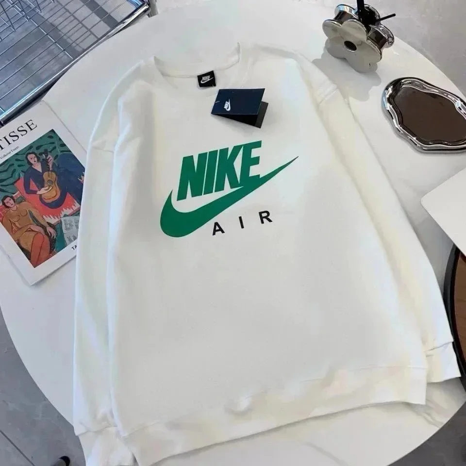 Nike Nike Air White Green Logo T-Shirt White - 1