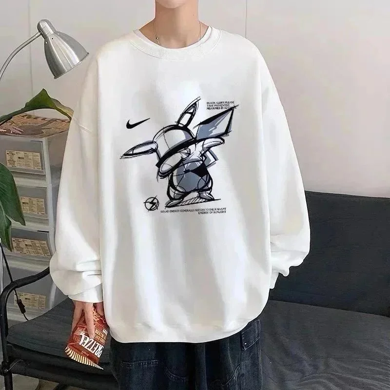 Nike Air Force 1 White Graphic Sweatshirt