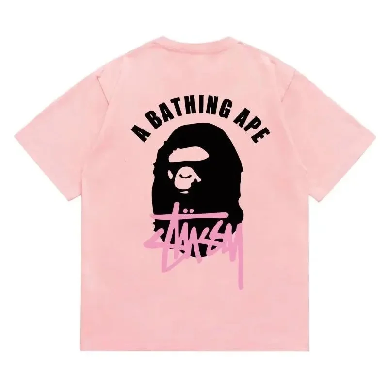 A Bathing Ape A Bathing Ape BAPE STA Pink T-Shirt Pink - 1