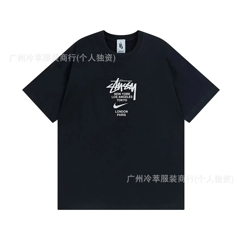 Stussy Stussy x Nike Black T-Shirt Black - 1