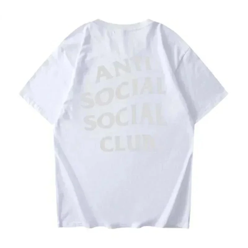 Anti Social Social Club Anti Social Social Club White Reflective T-Shirt White - 1