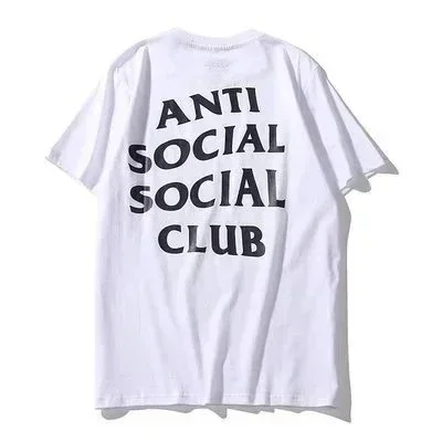 Anti Social Social Club Anti Social Social Club White 3 Graphic T-Shirt White - 1