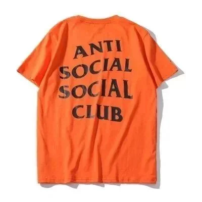 Anti Social Social Club Anti Social Social Club Orange T-Shirt Orange - 1