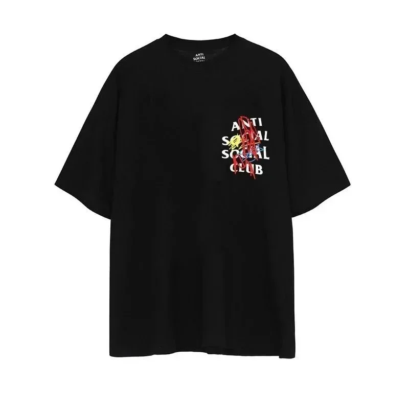 Anti Social Social Club Anti Social Social Club Oversized T-Shirt Black 9 Black - 1
