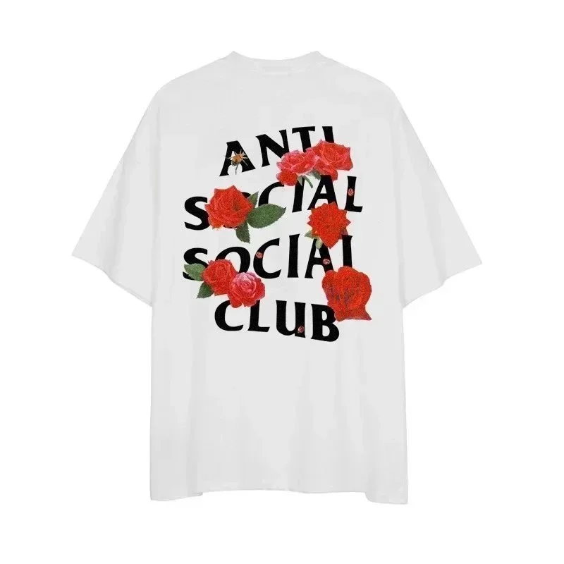 Anti Social Social Club Anti Social Social Club ASSC White Rose T-Shirt White - 1