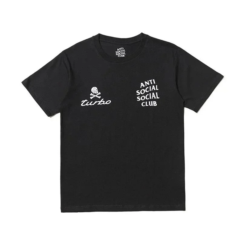 Anti Social Social Club Anti Social Social Club Turbo Black T-Shirt Black - 1