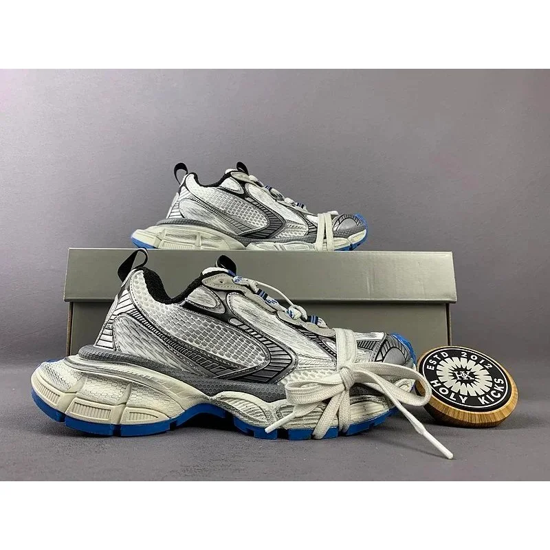 Balenciaga Balenciaga Triple S Speed Trainer White/Blue Sneakers White - 1