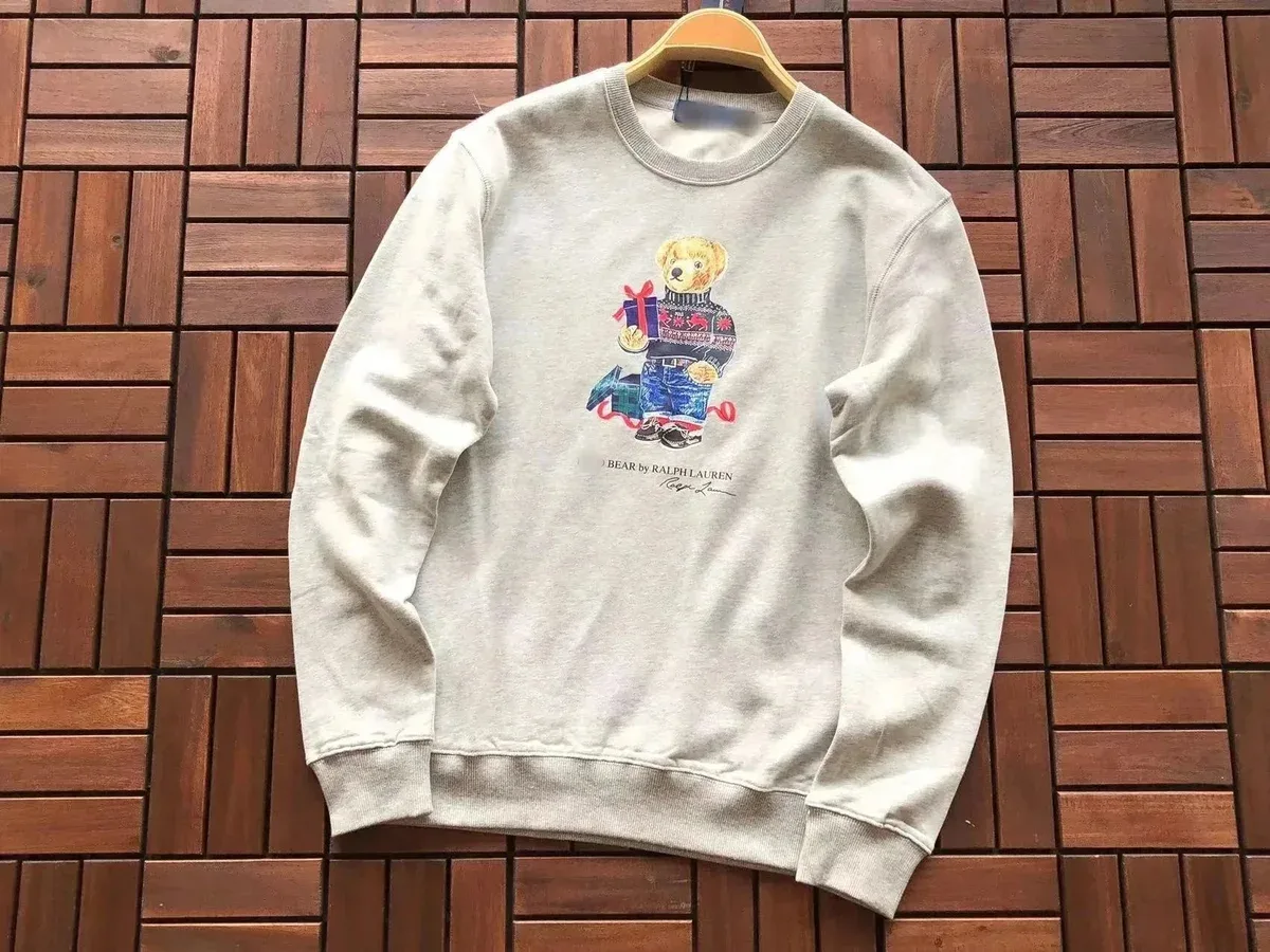 Polo Ralph Lauren Polo Ralph Lauren Polo Bear Grey T-Shirt Grey - 1