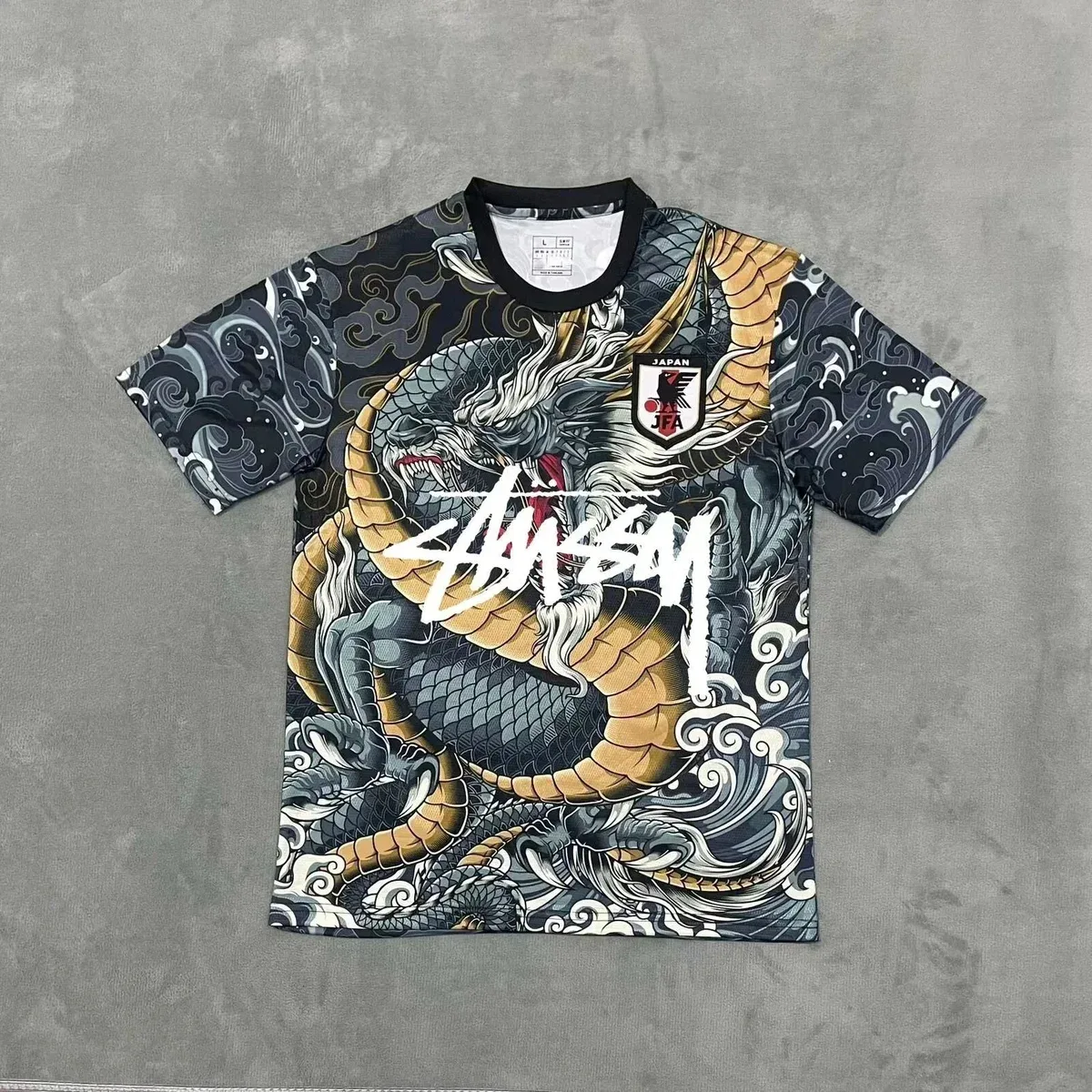 Stussy Stussy Japan Dragon Signature Tee T-Shirt Black - 1
