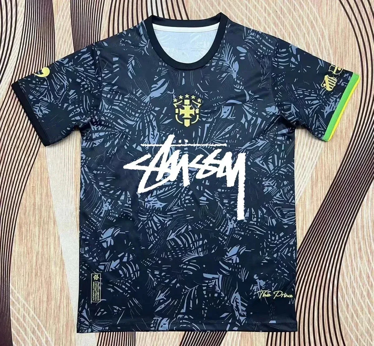Stussy Stussy The Prince Signature Jersey Black Black - 1