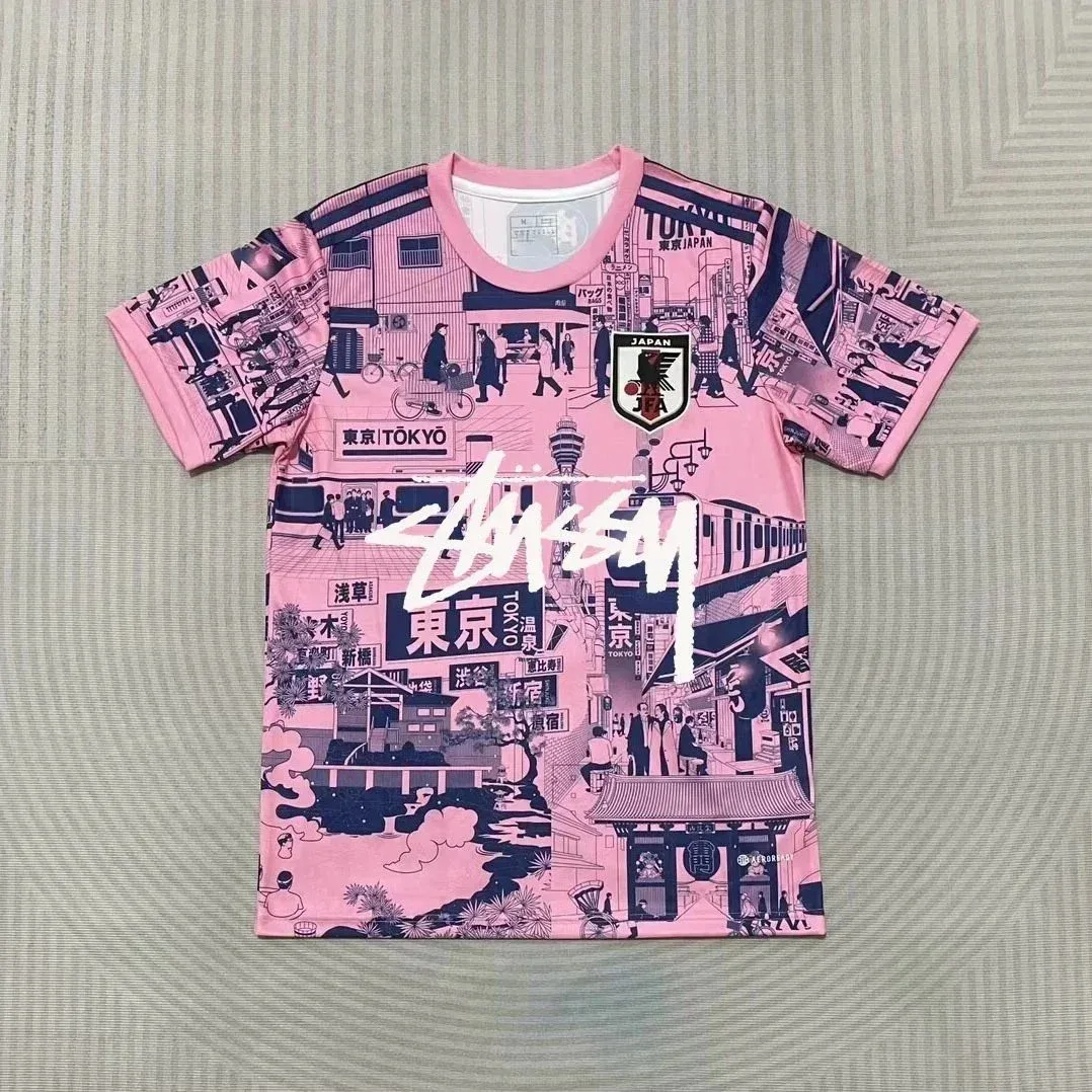 Stussy Stussy Tokyo Pink Graphic T-Shirt Pink - 1