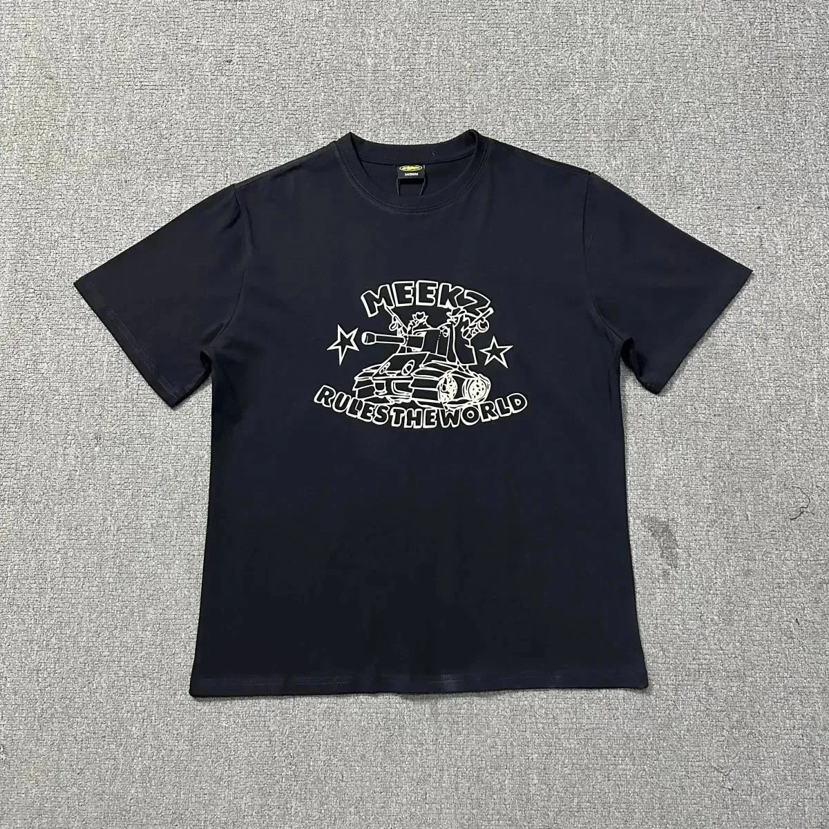 Other Unisex MEKS Rules the World Black T-Shirt Black - 1