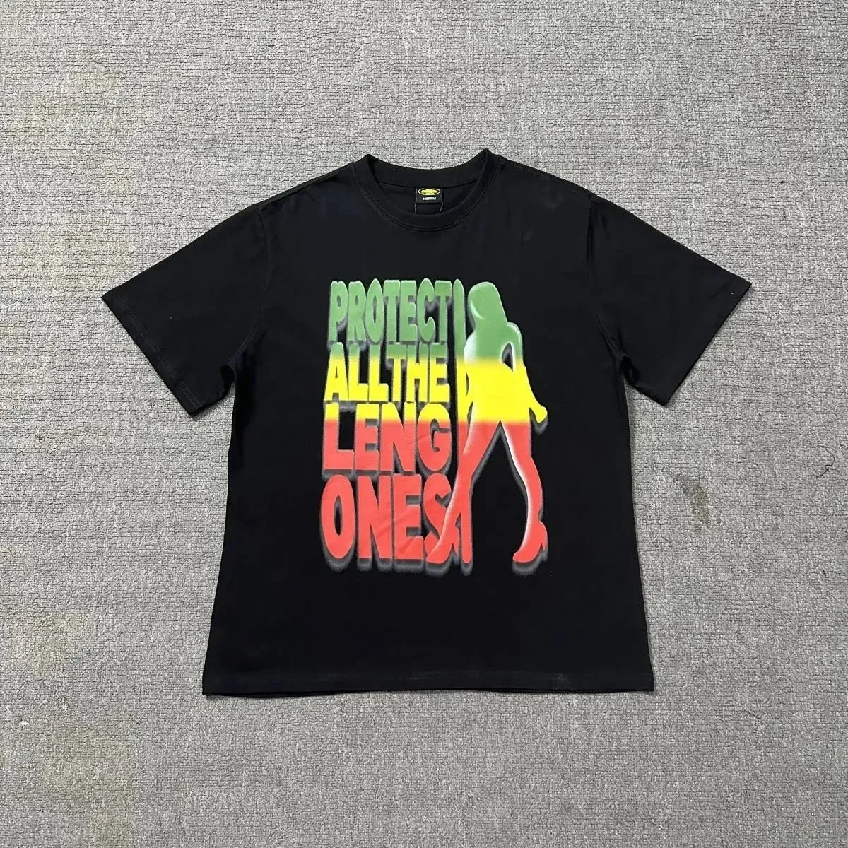 Other Black 'Protect All the Leng Ones' T-Shirt Black - 1