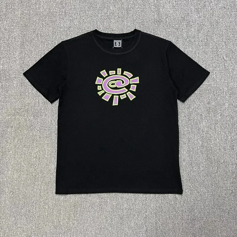 Other Black 'Sunburst' Graphic T-Shirt Black - 1