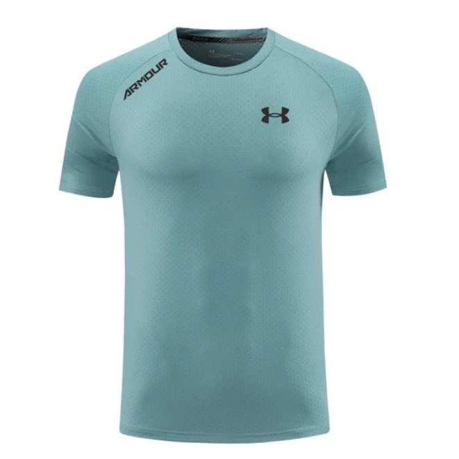 Under Armour Under Armour Tech Fleece T-Shirt Light Blue Blue - 1